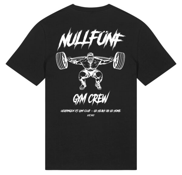 T-Shirt "Gym Crew" Schwarz Uerdingen 05