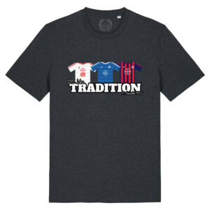 T-Shirt "Tradition 2.0" Grau meliert vorne
